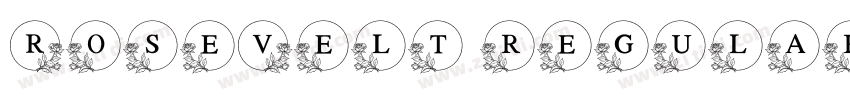 RoseVelt regular字体转换